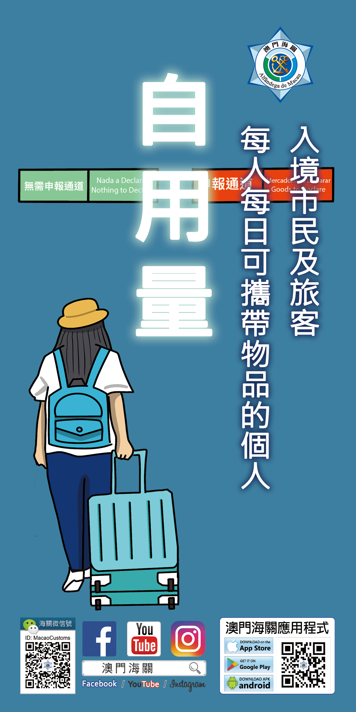 供個人自用量物品
